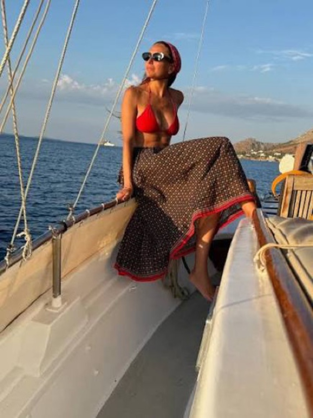 Doen maricette maxi skirt